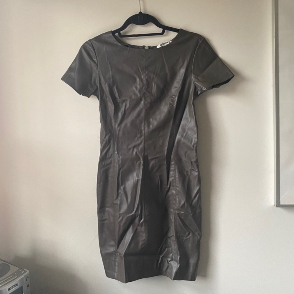 BB Dakota Vegan Leather Dress